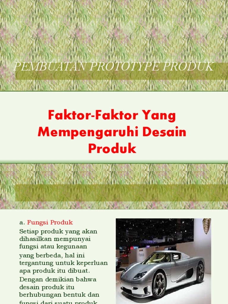 Pembuatan Prototype Produk