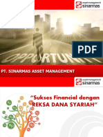 Praktik Berinvestasi Reksa Dana Syariah - PT Sinarmas Asset Management