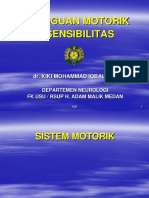 GANGGUAN MOTORIK DAN SENSIBILITAS