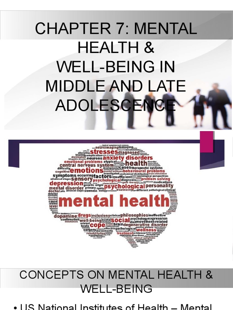 Adolescent Mental Health Insights | PDF | Mental Health | Mental Disorder