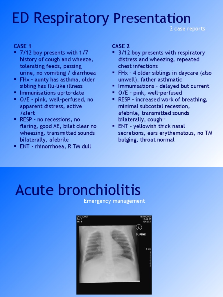 Acute Bronchiolitis Edited | PDF | Health Care | Respiratory Tract