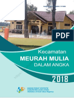 Kecamatan Meurah Mulia Dalam Angka 2018