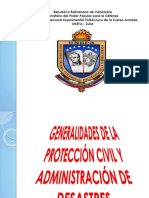 Exposicion de Proteccion Civil y Adm. Desastre