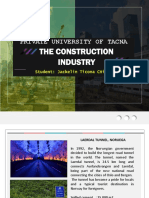 The Construction Industry: Private University of Tacna