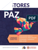 Capacidades para La Convivencia: Participación Ciudadana Y Liderazgo para La Paz