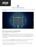 How To Install and Root Your Android Emulator - Cyber Treat Defense On Security Tutorials