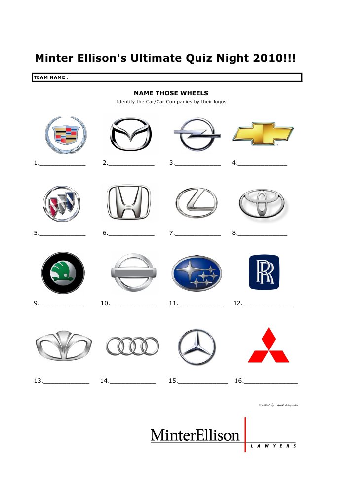 Me Car Logos | PDF