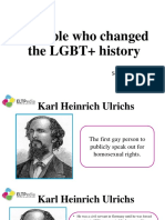 People Who Changed The LGBT+ History