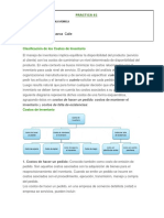 Clasificación de Los Costos de Inventario