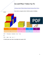 Number Notation and Place Values Up To 10000