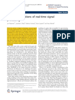 Musical Applications of Real-time Signal Processing