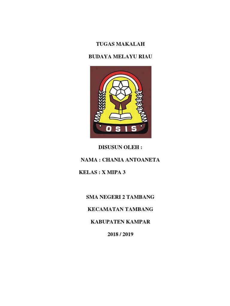 Budaya Melayu Riau