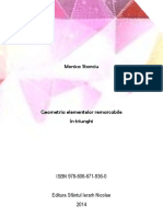 Geometria Elementelor Remarcabile in Triunghi PDF
