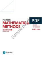 Mathematical Methods: Sample Pages