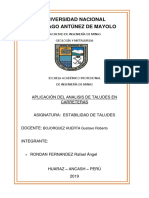 ESTABILIDAD DE TALUDES - APLICACION DEL ANALISIS DE TALUDES EN CARRETERAS.docx