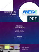 Rendicion de Cuentas