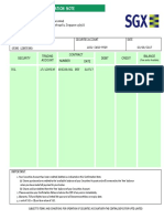 Security Trading Account Contract Number Date Debit Credit Balance