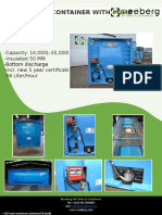 20Ft Iso Tank Container With Pump: Specifications