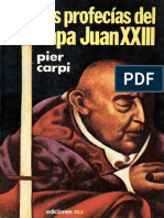 Las Profecias de Papa Juan XXIII - Pier Carpi PDF
