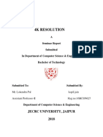 4K Resolution: Jecrc University, Jaipur 2018