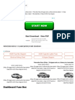 Fuse Box Box Diagram Mercedes 203