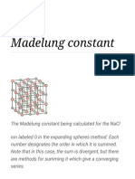 Madelung Constant - Wikipedia