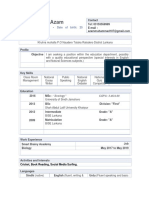 Muhammad Azam: Citizenship: Pakistani February 1994