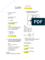 Sample Problem in Capacitors