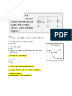 Phasor Sample Problem