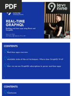 Real-Time GraphQL - Tech9