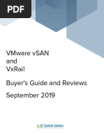 Vmware Vsan and Vxrail Buyer'S Guide and Reviews September 2019