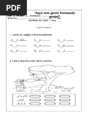 Letra R Pdf Higiene Oral Vogal
