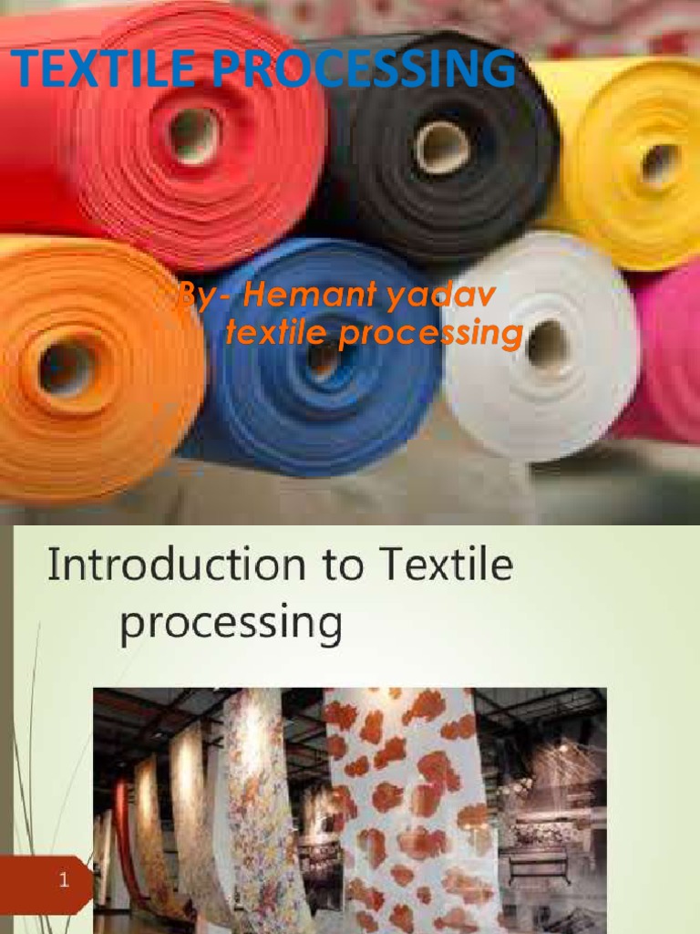 Textile Processing | PDF