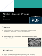 Mental Illness in Prisons