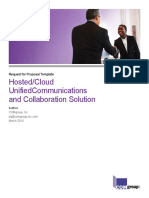 Hosted/Cloud Unifiedcommunications and Collaboration Solution
