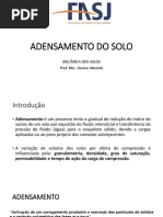 Adensamento Do Solo