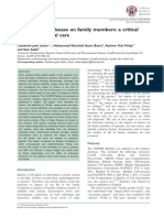 The Impact of Disease On Family Members: A Critical Aspect of Medical Care