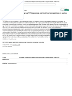 Are Older People A Vulnerable Group - Philosophical and Bioethical Perspectives On Ageing and Vulnerability. - PubMed - NCBI PDF