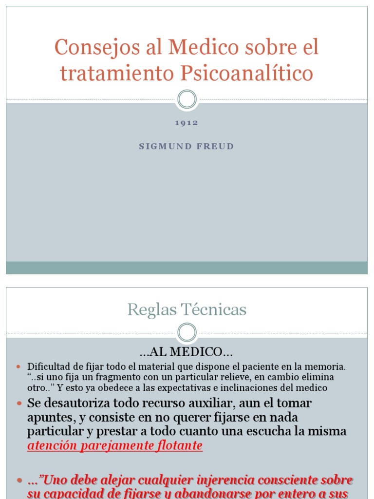 Consejos Al Medico Sobre El Tratamiento