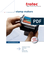 Laser Engraving Rubber Stamps