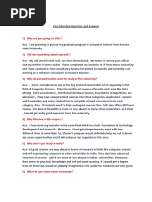 Visa Interview Question and Answers
