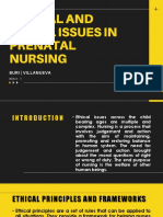 MCN Ethical and Social Issues in Prenatal Nursing