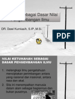 Pertemuan Ke-7 %28Pancasila sebagai Dasar Nilai Pengembangan Ilmu%29.pptx