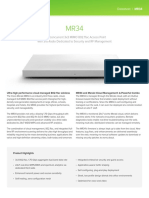 Dual-Concurrent 3x3 MIMO 802.11ac Access Point With 3rd Radio Dedicated To Security and RF Management