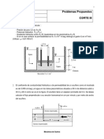 MECANICA DE SUELOS: Problemas de permeabilidad, presiones de poro, flujo de agua y consolidación