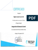 Certificado Tecsup Sistemas