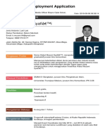 Hisbul Muzani Syafiâ ™i: Employment Application