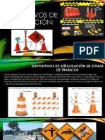 Dispositivos señalización zonas trabajo