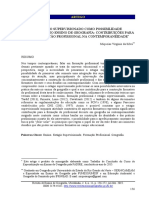 O Estágio Supervisionado Como Possibilidade Interventiva No Ensino de Geografia: Contribuições para Uma Formação Profissional Na Contemporaneidade