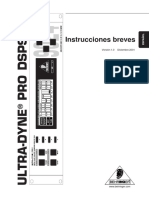 Manual Dsp9024 Equipo Berhinger Procesador de Audio